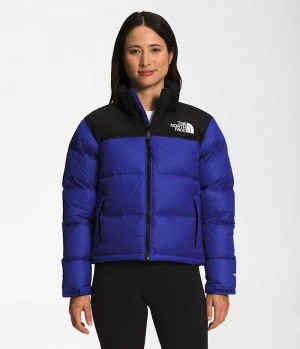 The North Face 1996 Retro Nuptse Dunjacka Dam Blå | SE TEMKPY