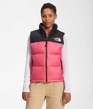 The North Face 1996 Retro Nuptse Dunväst Dam Rosa | STOCKHOLM KMPCGE