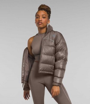 The North Face 2000 Retro Nuptse Dunjacka Dam Bruna | SVERIGE VKAGSI