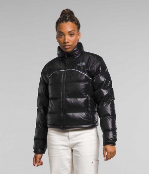 The North Face 2000 Retro Nuptse Dunjacka Dam Svarta | SE ETNKGJ