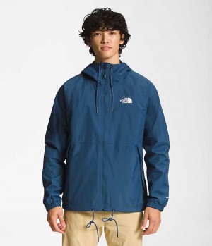 The North Face Antora Hoodie Regnjacka Herr Blå | STOCKHOLM GLUXPA