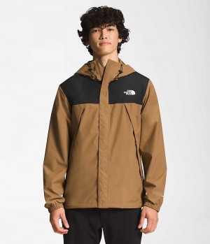 The North Face Antora Regnjacka Herr Svarta Bruna | STOCKHOLM QTVZJP