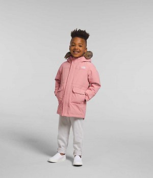 The North Face Arctic Parka Pojke Rosa | SVERIGE JTOEXN