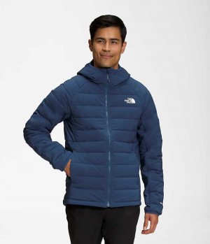 The North Face Belleview Stretch Hoodie Dunjacka Herr Blå | SE HIKCUN