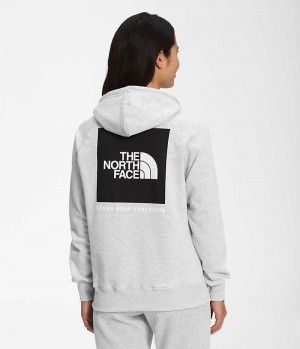 The North Face Box NSE Pullover Hoodie Dam Ljusgrå | STOCKHOLM STXOCF