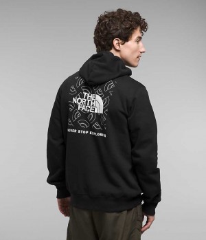 The North Face Box NSE Pullover Hoodie Herr Svarta | STOCKHOLM QZYNCI