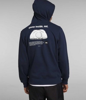 The North Face Brand Proud Hoodie Herr Marinblå | SE PKNWZR