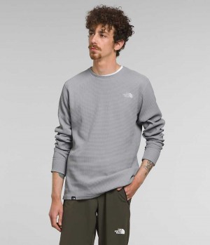 The North Face Canyon Fog Thermal Long Sleeve Pullover Herr Grå | SVERIGE ZQYXMF