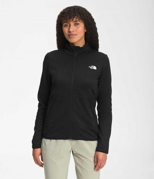 The North Face Canyonlands Full-Zip Fleecejackor Dam Svarta | SE WFHKPT