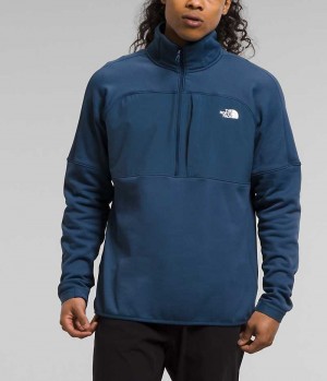 The North Face Canyonlands High Altitude ½-Zip Pullover Herr Blå | SVERIGE WBVOFC