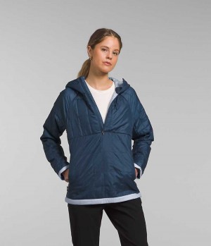 The North Face Circaloft ¼-Zip Pullover Dunjacka Dam Blå | STOCKHOLM VQRNUT