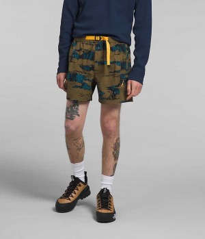 The North Face Class V Belted Shorts Herr Olivgröna | STOCKHOLM UXOCDH