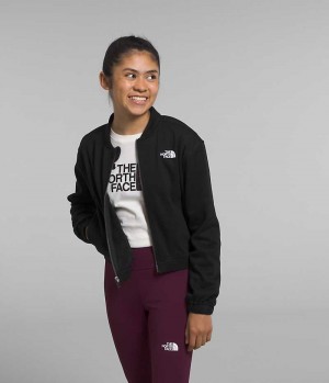 The North Face Cozy Dream Full-Zip Fleecejackor Tjej Svarta | SVERIGE SRYLNX