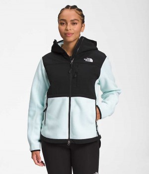 The North Face Denali Hoodie Fleecejackor Dam Svarta Turkos | SE LONYIF