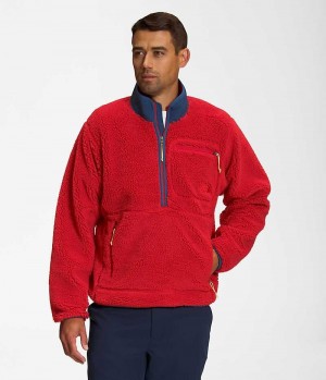 The North Face Extreme Pile Pullover Herr Röda | STOCKHOLM VTJRPX