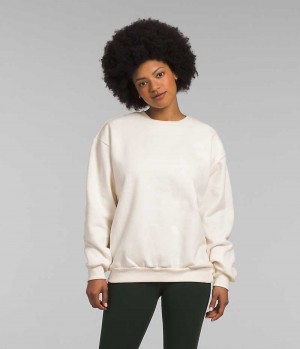 The North Face Felted Fleece Crew Pullover Dam Vita | STOCKHOLM EXYHPZ