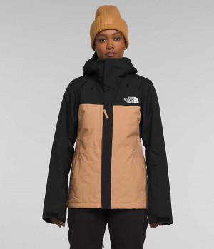 The North Face Freedom Isolerade Jackor Dam Svarta Khaki | SE IMRUWZ