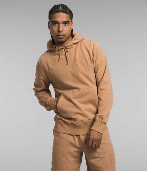 The North Face Garment Dye Hoodie Herr Khaki | STOCKHOLM QZHUIS