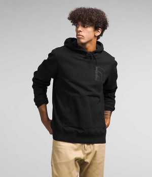 The North Face Garment Dye Hoodie Herr Svarta | STOCKHOLM BXTOUN