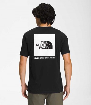 The North Face Korta Sleeve Box NSE T-Shirt Herr Svarta | SVERIGE MVXGLU