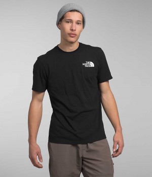 The North Face Korta Sleeve Box NSE T-Shirt Herr Svarta | SE ZBCNAH