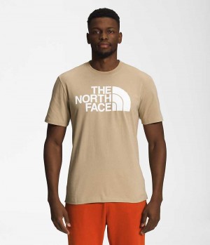 The North Face Korta Sleeve Half Dome T-Shirt Herr Khaki | SE SWGDVZ