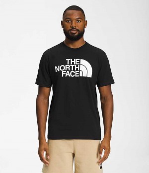 The North Face Korta Sleeve Half Dome T-Shirt Herr Svarta | SVERIGE VUXQZD