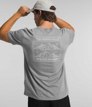 The North Face Korta Sleeve Solo T-Shirt Herr Grå | SVERIGE LWGVMD