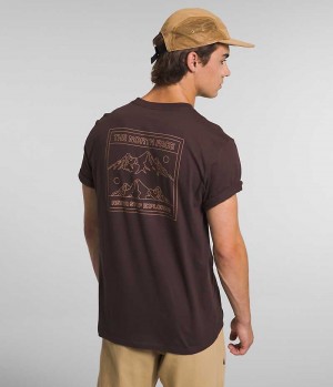 The North Face Korta Sleeve Solo T-Shirt Herr Bruna | STOCKHOLM DVICQT