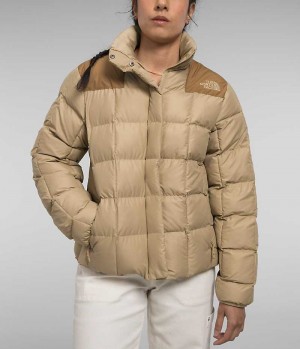 The North Face Lhotse Reversible Dunjacka Dam Khaki | SVERIGE VYDLEI