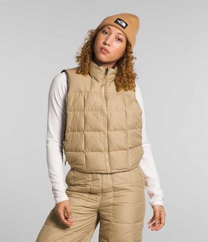 The North Face Lhotse Reversible Väst Dam Khaki | SE IDXCFL