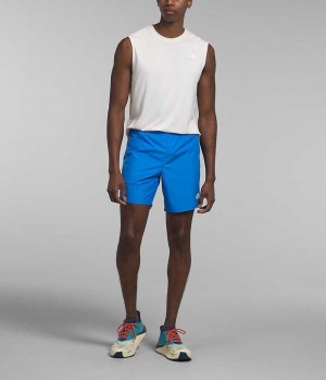 The North Face Limitless Run Shorts Herr Blå | SVERIGE AGRBZN