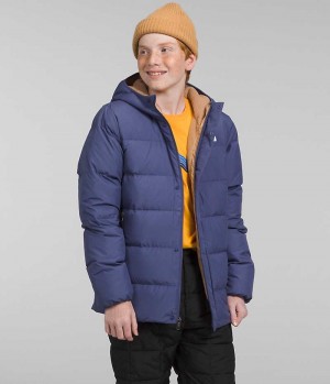 The North Face North Down Fleece-Fodrade Parka Pojke Blå | STOCKHOLM MNYFGD