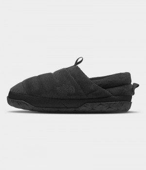 The North Face Nuptse Corduroy Mules Dam Svarta | STOCKHOLM VKEDHW