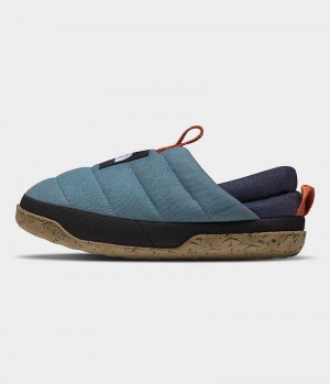 The North Face Nuptse Denim Mules Dam Blå | SVERIGE BHXVMK