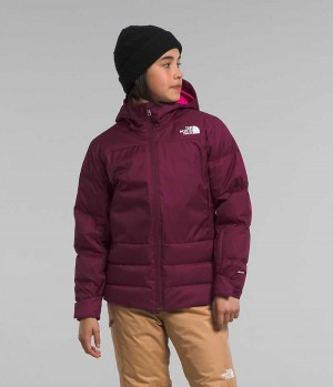 The North Face Pallie Dunjacka Tjej Vinröda | SVERIGE BEHNRY