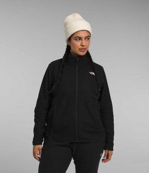 The North Face Plus Alpine Polartec® 100 Fleecejackor Dam Svarta | STOCKHOLM RPIYJX