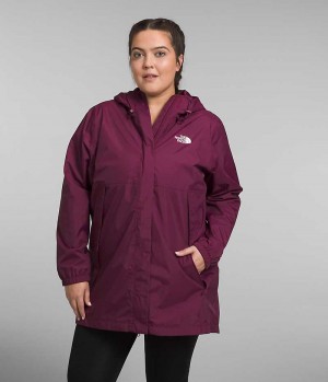 The North Face Plus Antora Parka Dam Fuchsia | SVERIGE IYNORC