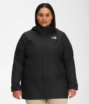 The North Face Plus Antora Parka Dam Svarta | STOCKHOLM WFCGHK