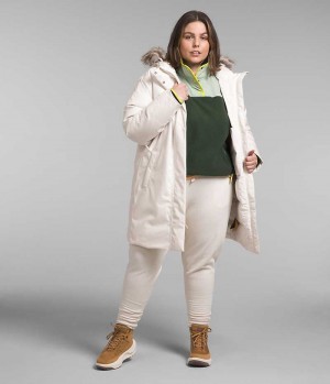 The North Face Plus Arctic Parka Dam Vita | SVERIGE BFPNMK