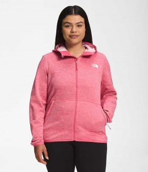 The North Face Plus Canyonlands Hoodie Fleecejackor Dam Rosa | STOCKHOLM CRONMY