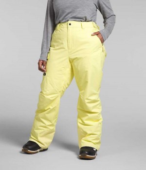 The North Face Plus Freedom Isolerade Byxor Dam Gula | STOCKHOLM TPCXAU