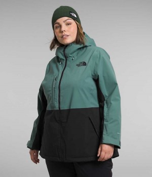 The North Face Plus Freedom Stretch Isolerade Jackor Dam Gröna Svarta | STOCKHOLM HGNYJC