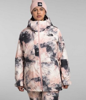 The North Face Plus ThermoBall™ Eco Snow Triclimate® Isolerade Jackor Dam Rosa | SVERIGE TMWUSO