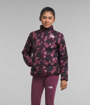 The North Face Reversible Mossbud Fleecejackor Tjej Olika Färger | SE STRVDN