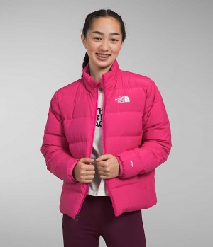 The North Face Reversible North Dunjacka Tjej Rosa | SE QYHNDI