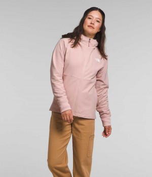 The North Face Shelbe Raschel Hoodie Softshelljacka Dam Rosa | STOCKHOLM NERSCJ