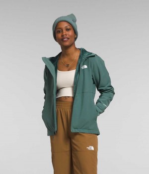 The North Face Shelbe Raschel Hoodie Softshelljacka Dam Gröna | SE GVPMRZ