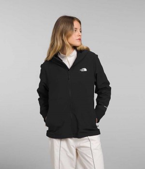 The North Face Shelbe Raschel Hoodie Softshelljacka Dam Svarta | STOCKHOLM LGCVPA