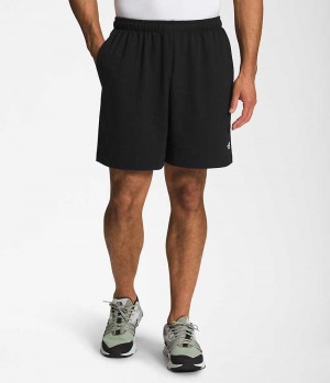 The North Face Simple Logo Fleece Shorts Herr Svarta | SE QBKNAH